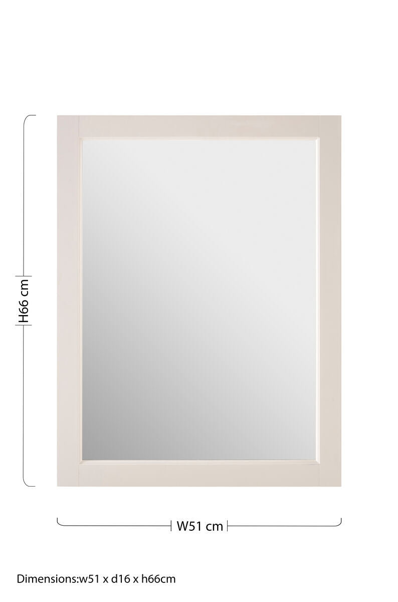 Orsina Port Mirrored Wall Cabinet | Modern Bathroom Storage with 2 Shelves