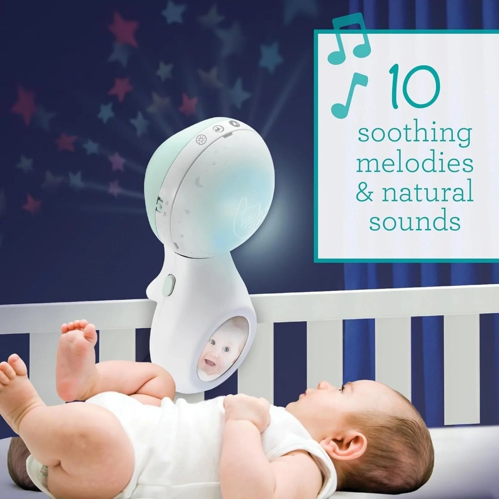Infantino 3-in-1 Musical & Convertible Mobile Projector