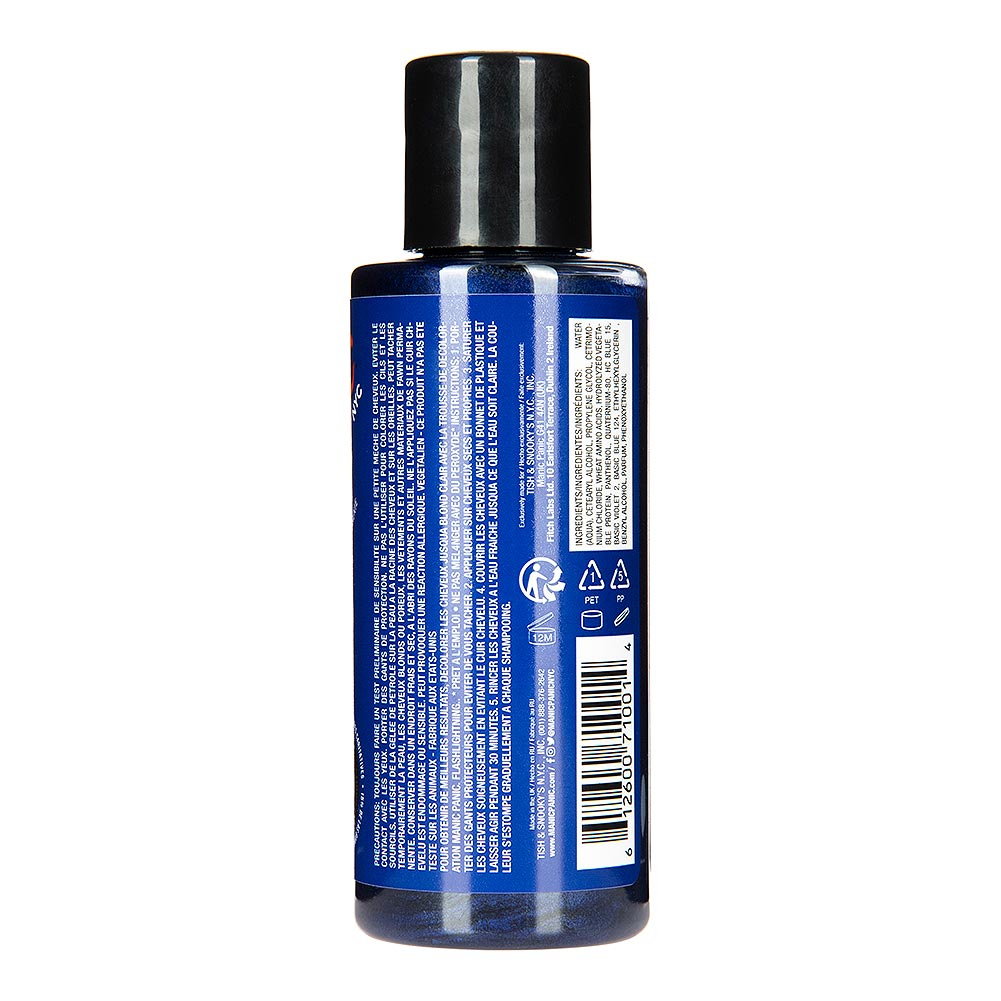 Manic Panic Amplified After Midnight Blue Semi Permanent Hair Dye - 118ml