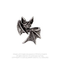 Alchemy Gothic Nighthawk Pewter Ring – Vampiric Bat Gothic Jewelry