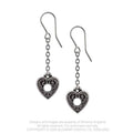 Alchemy Gothic Planchette Drop Earrings - Fine English Pewter Jewelry