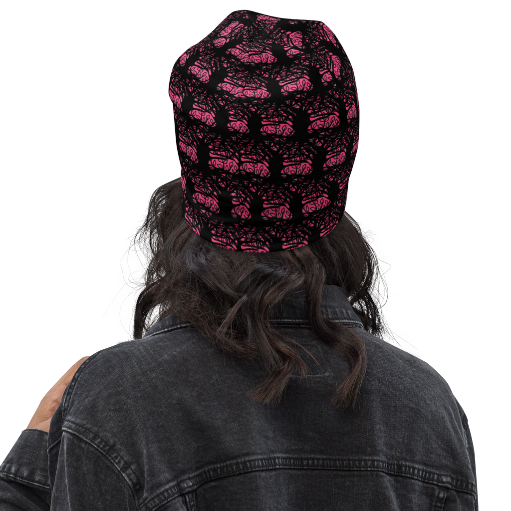 Roots Print Beanie
