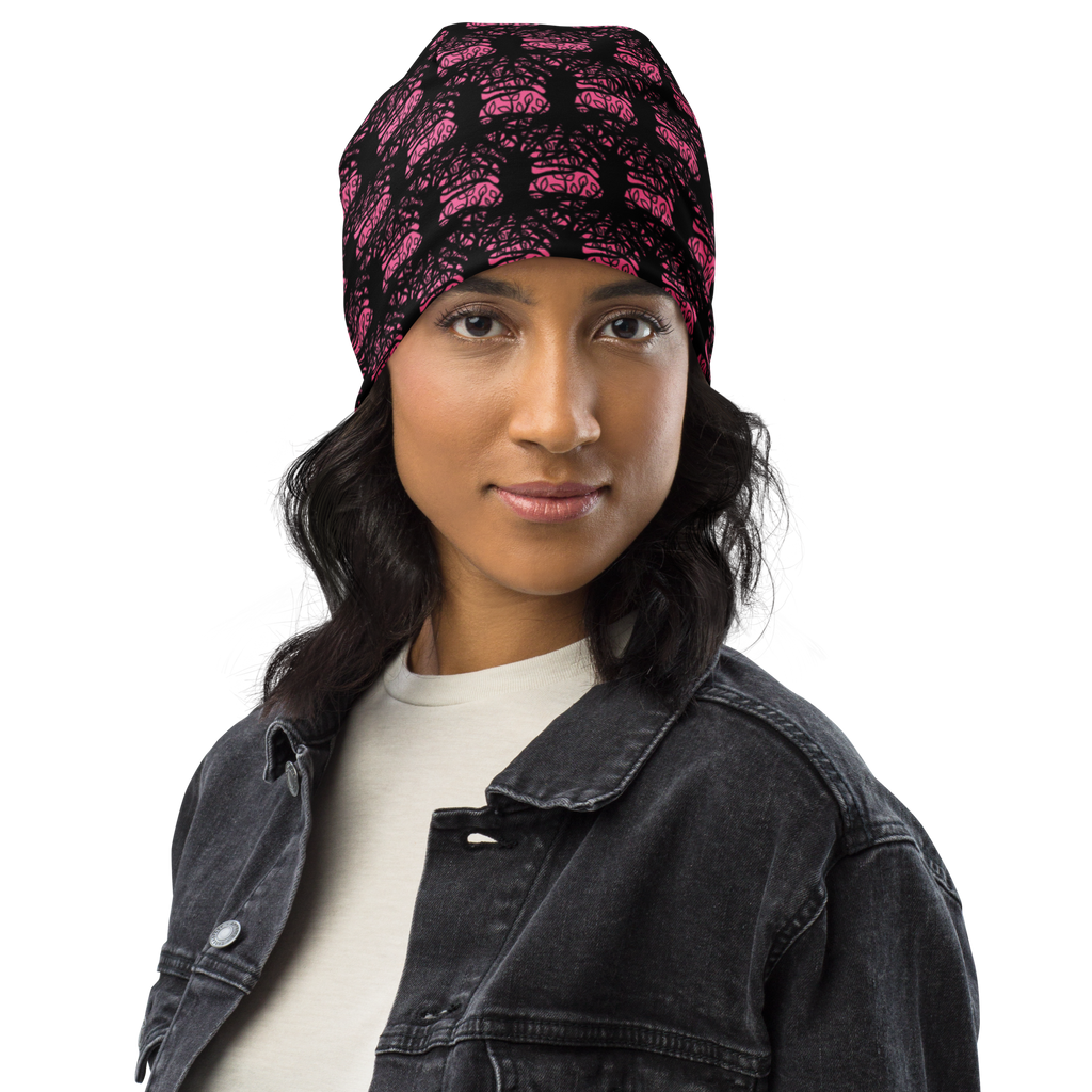 Roots Print Beanie