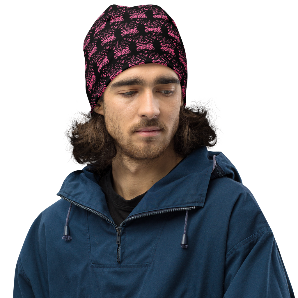 Roots Print Beanie