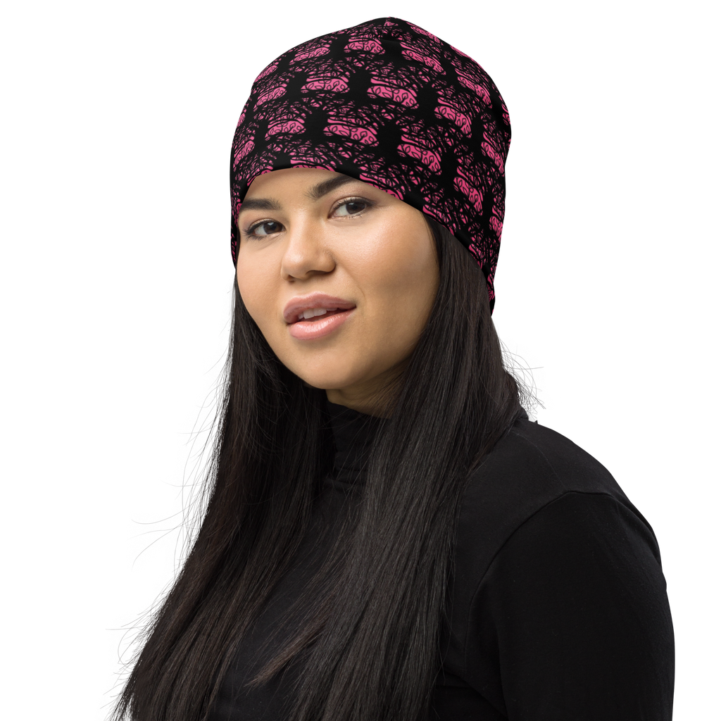 Roots Print Beanie