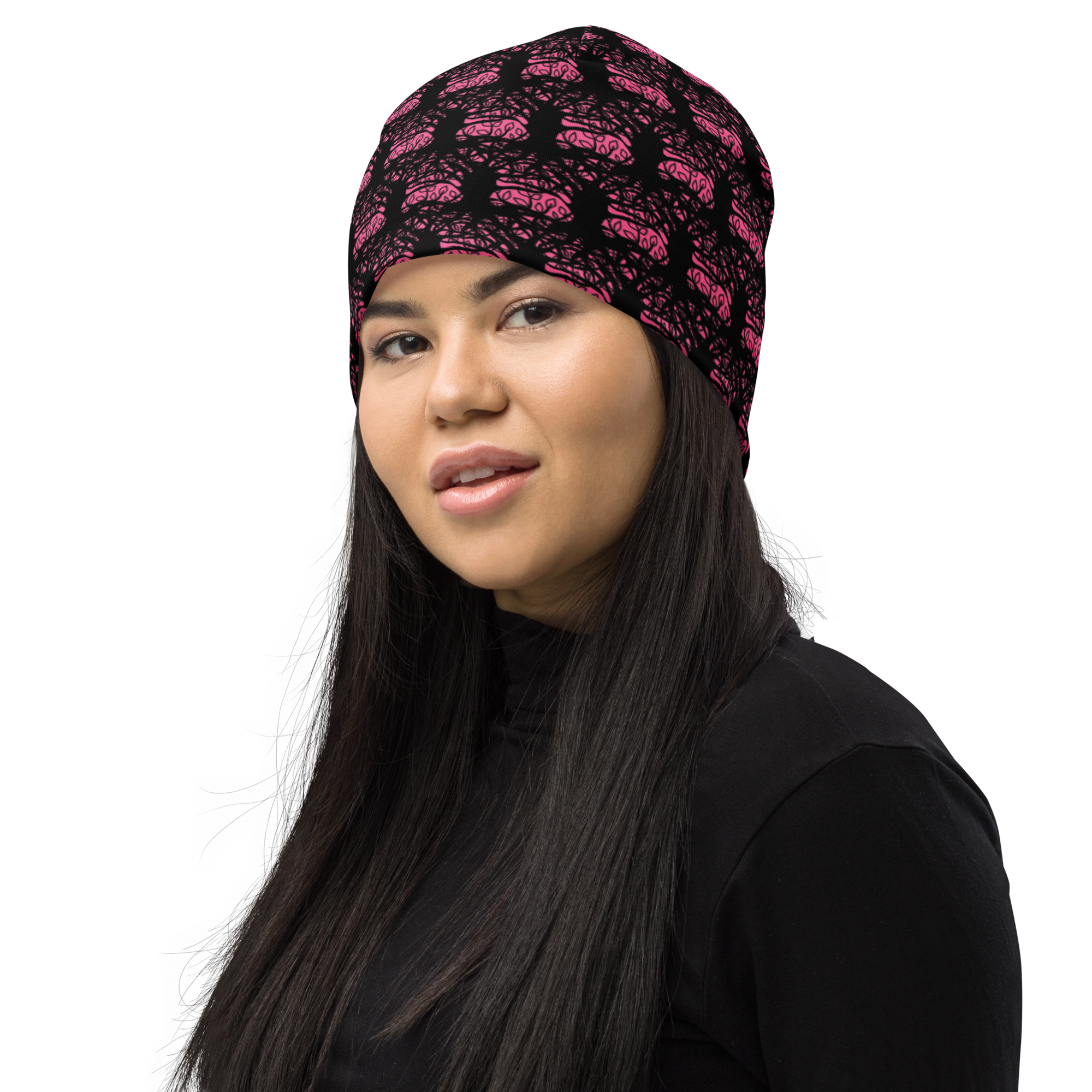 Roots Print Beanie