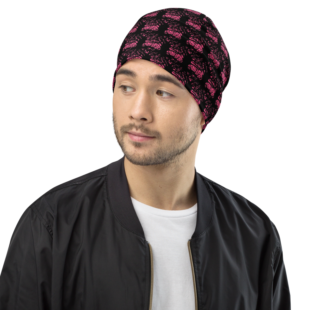 Roots Print Beanie