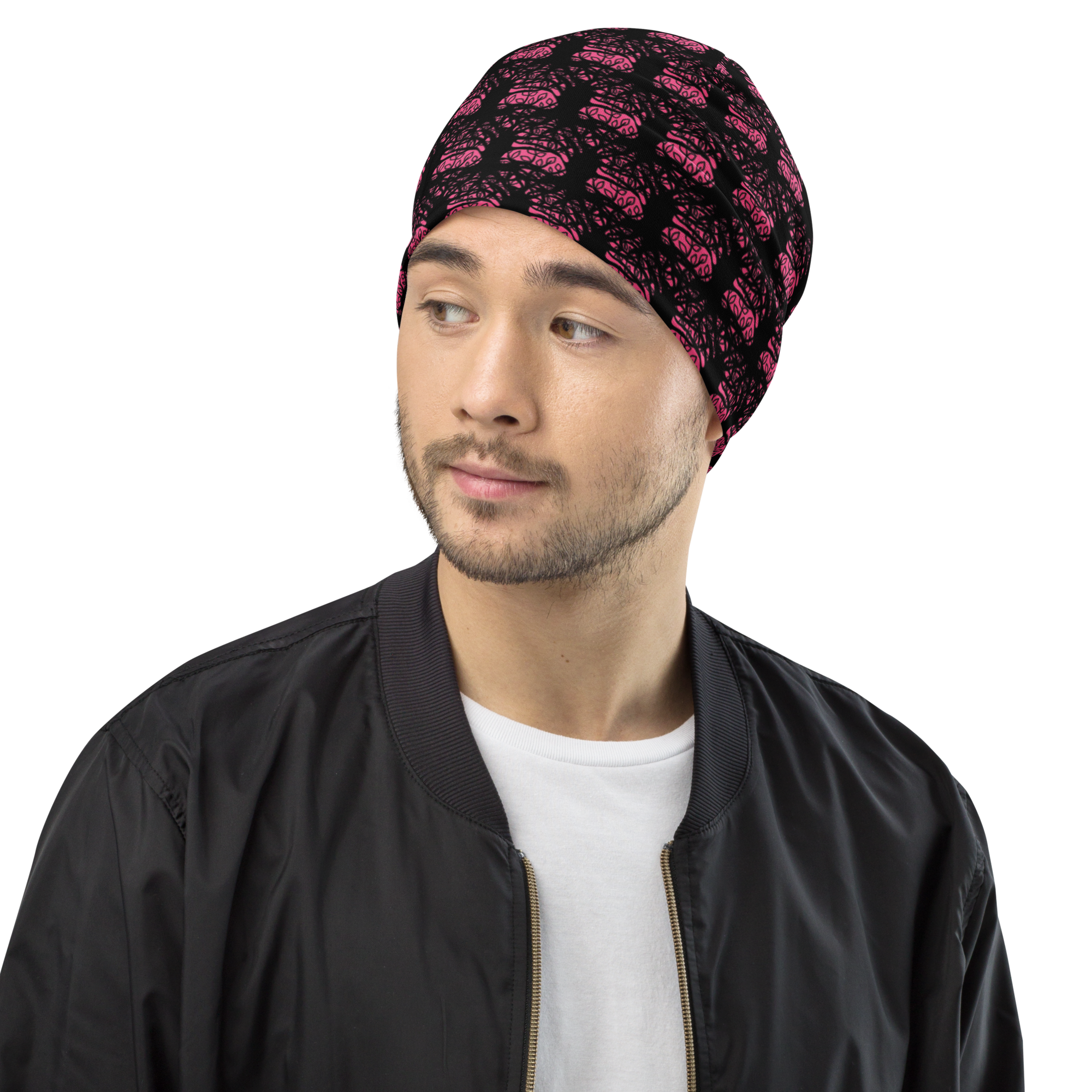 Roots Print Beanie