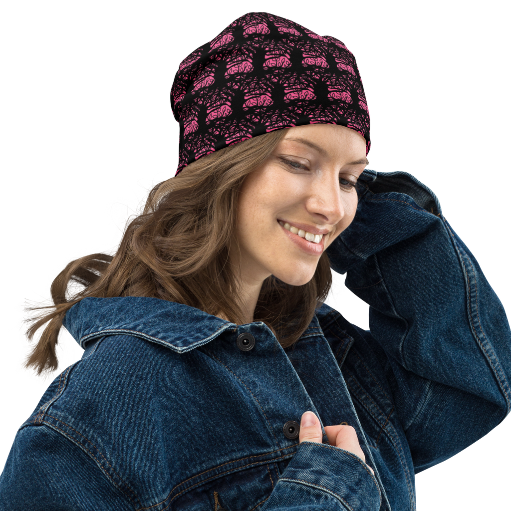 Roots Print Beanie