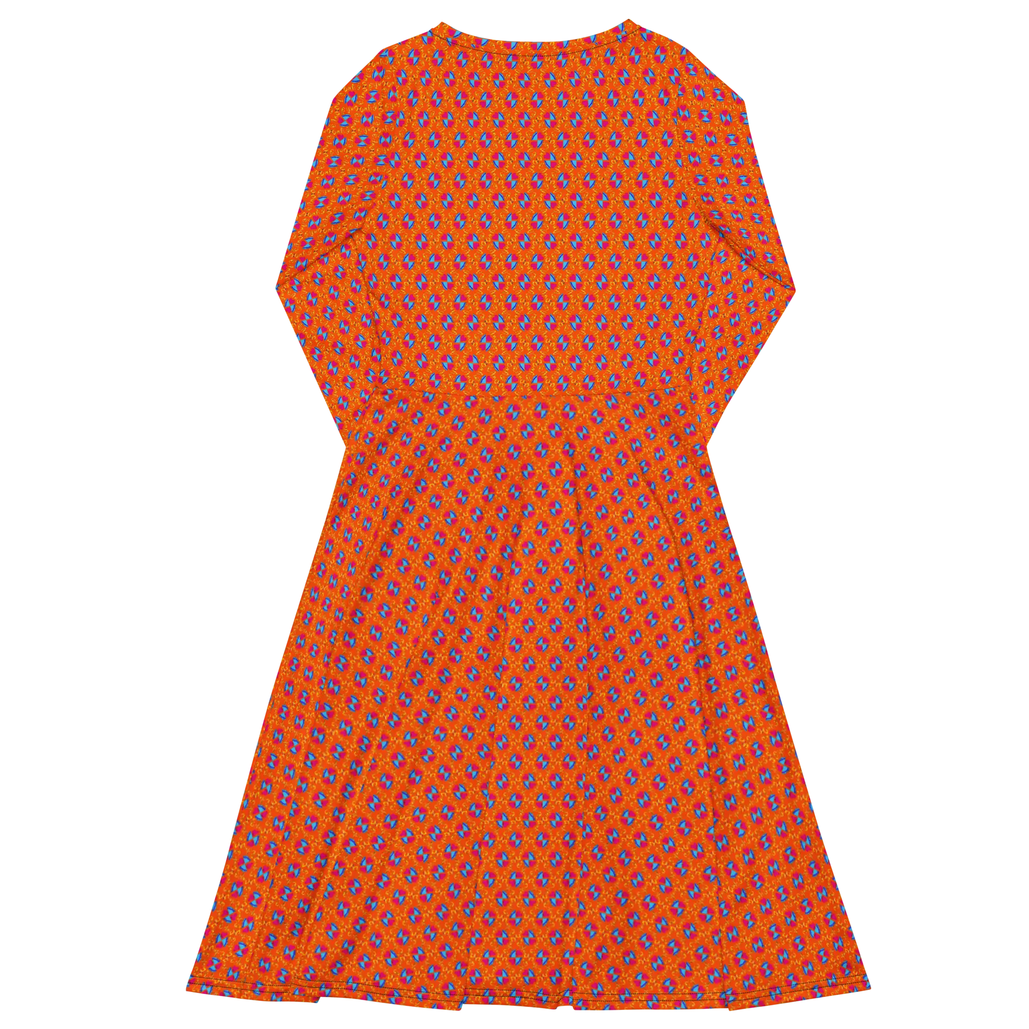 Hour Glass long sleeve midi dress