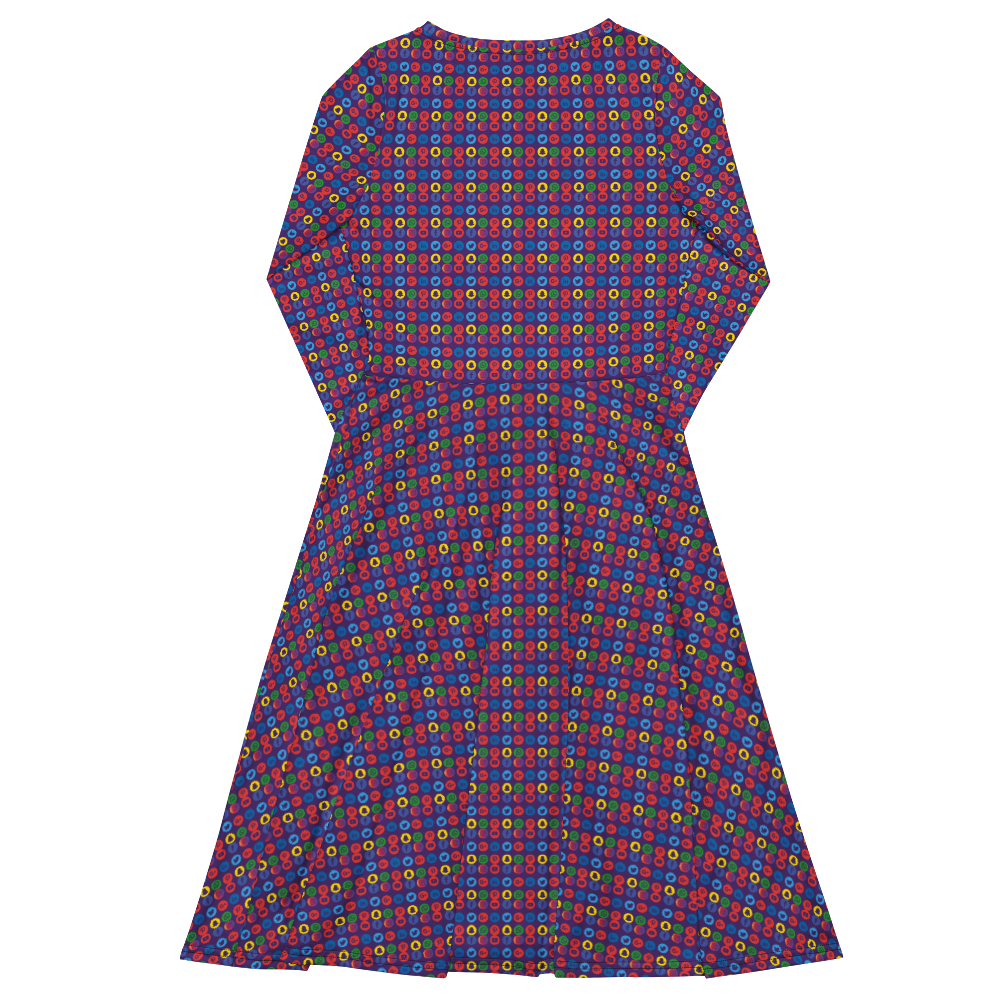 Creator long sleeve midi dress