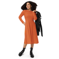 Hour Glass long sleeve midi dress