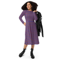 Creator long sleeve midi dress