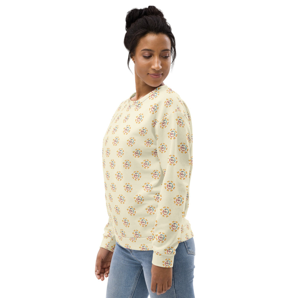 Tao Sun Creamy White Unisex Sweatshirt