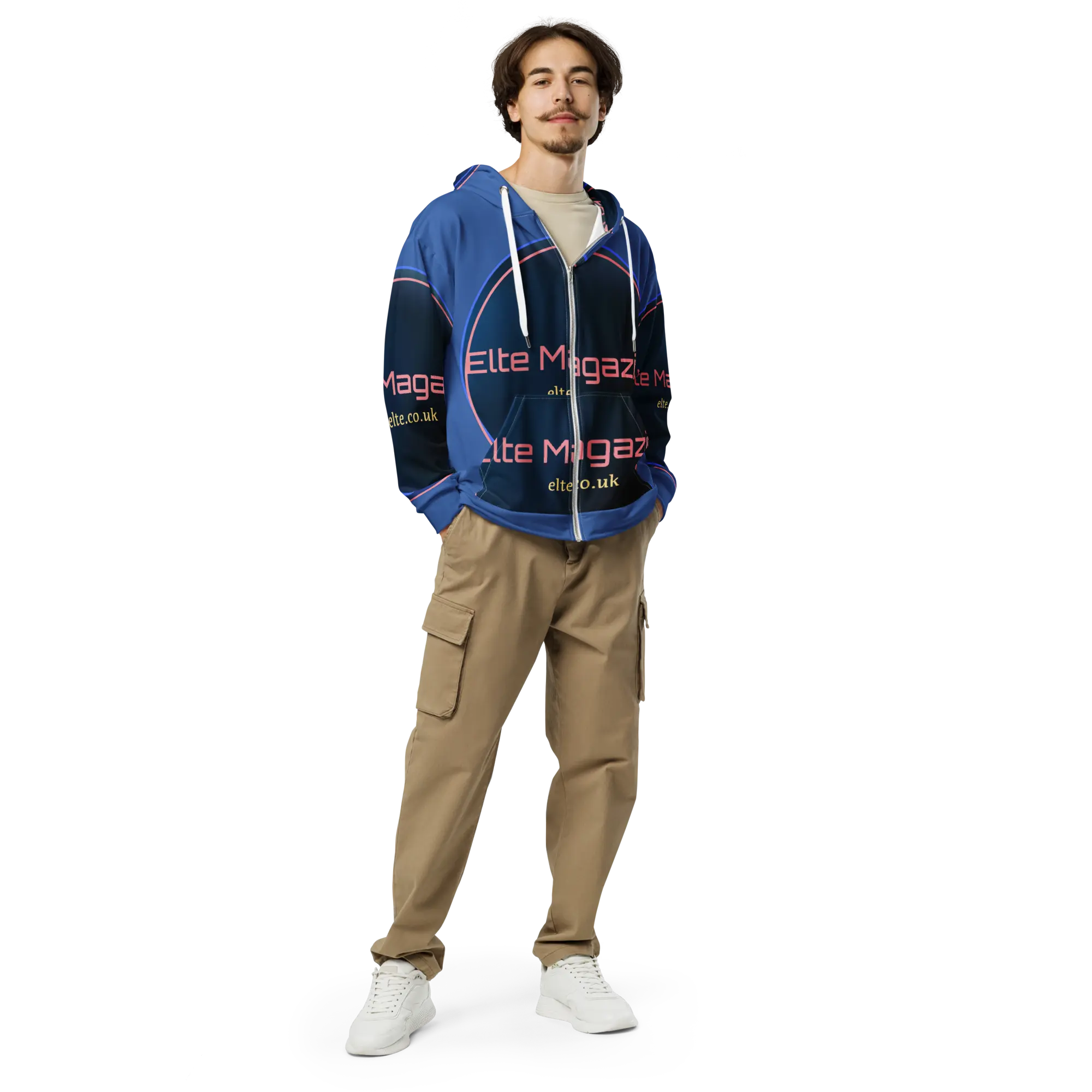 Recycled Unisex zip hoodie