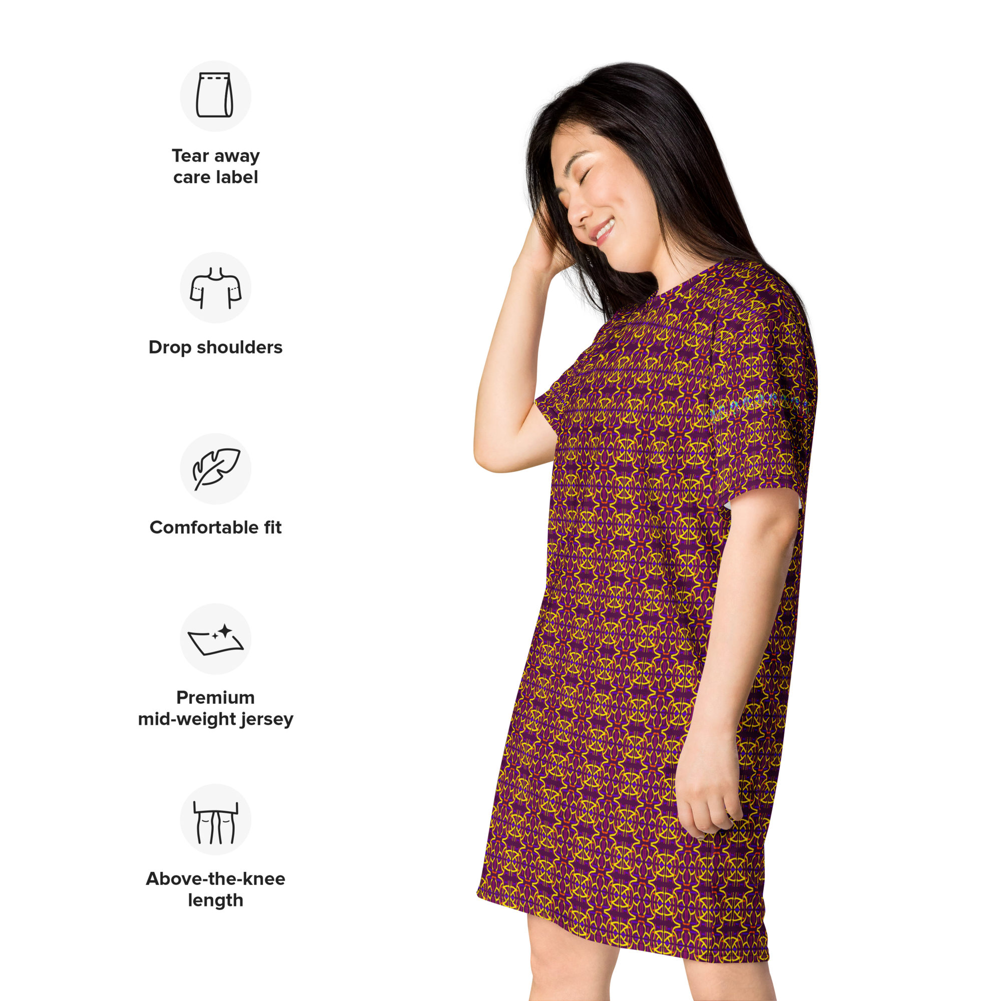 Direct T-shirt dress