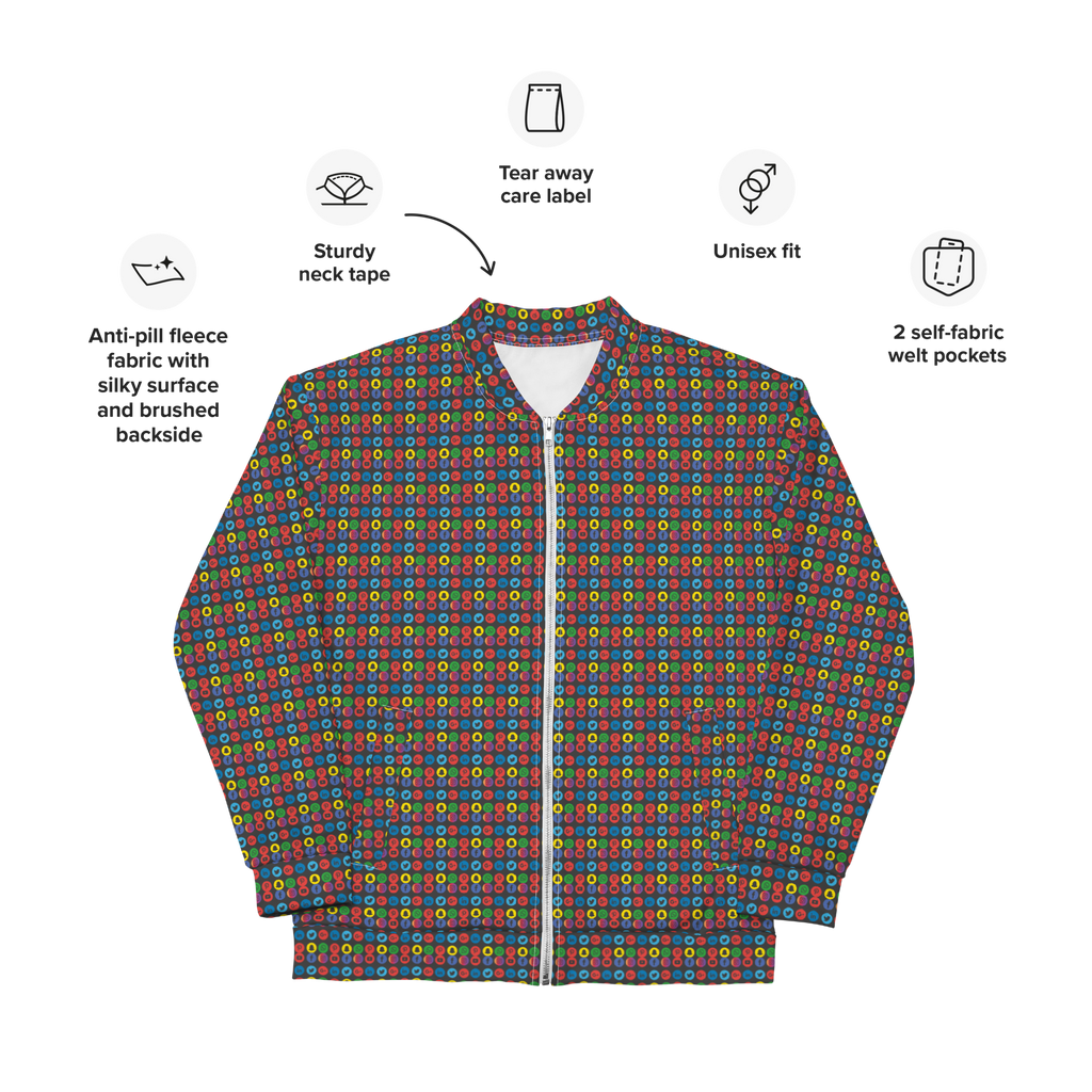 Creator Unisex Bomber Jacket