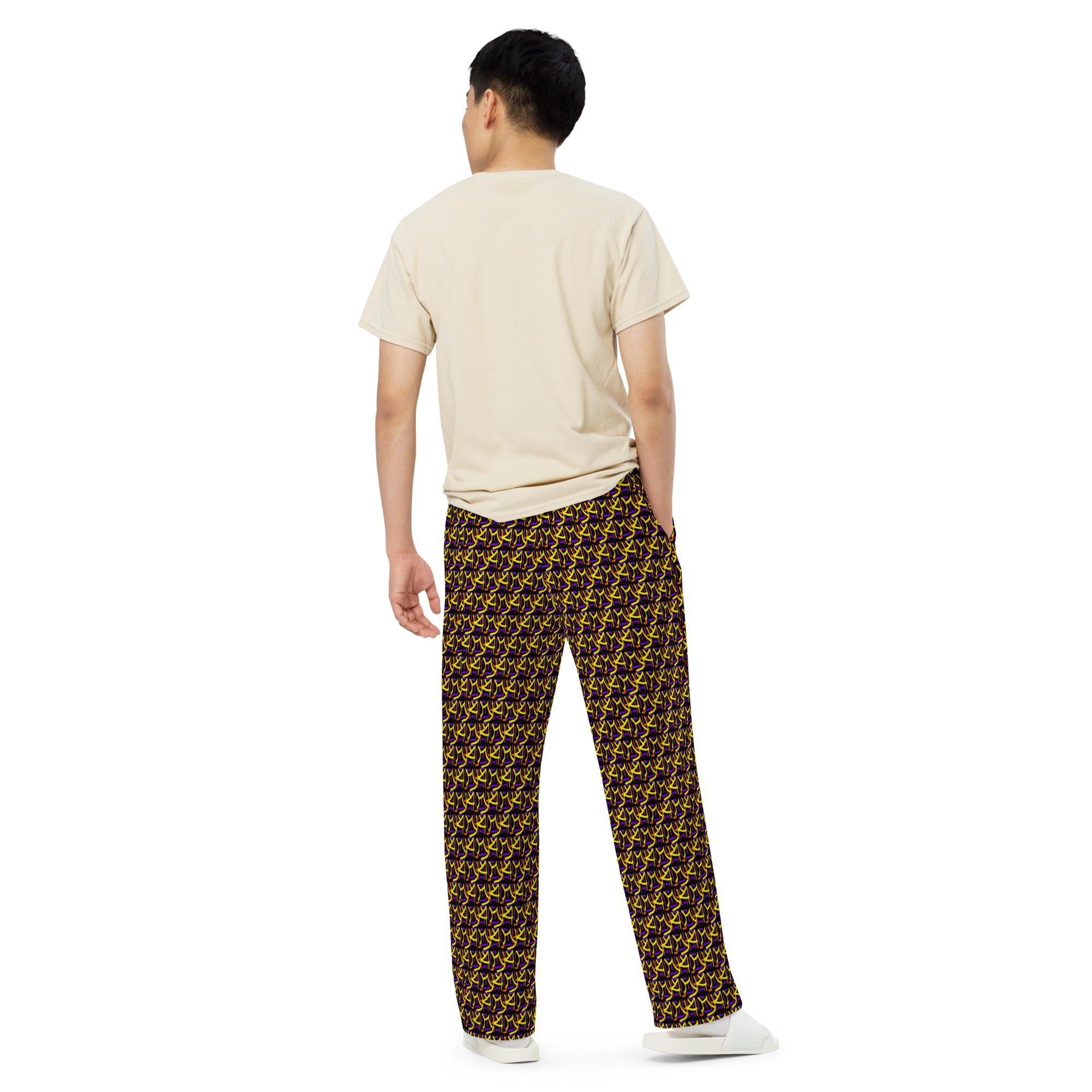 Direct unisex wide-leg pants