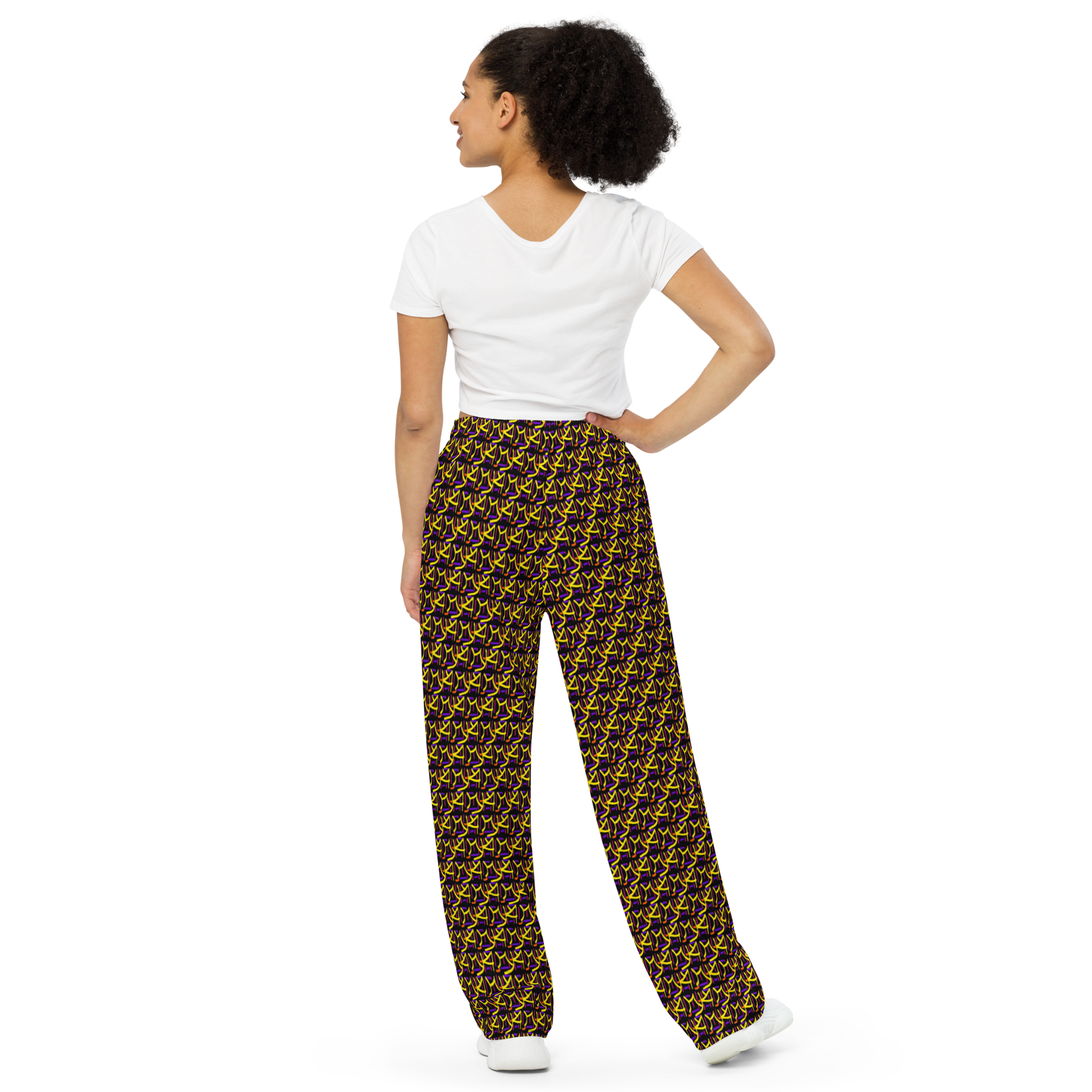 Direct unisex wide-leg pants