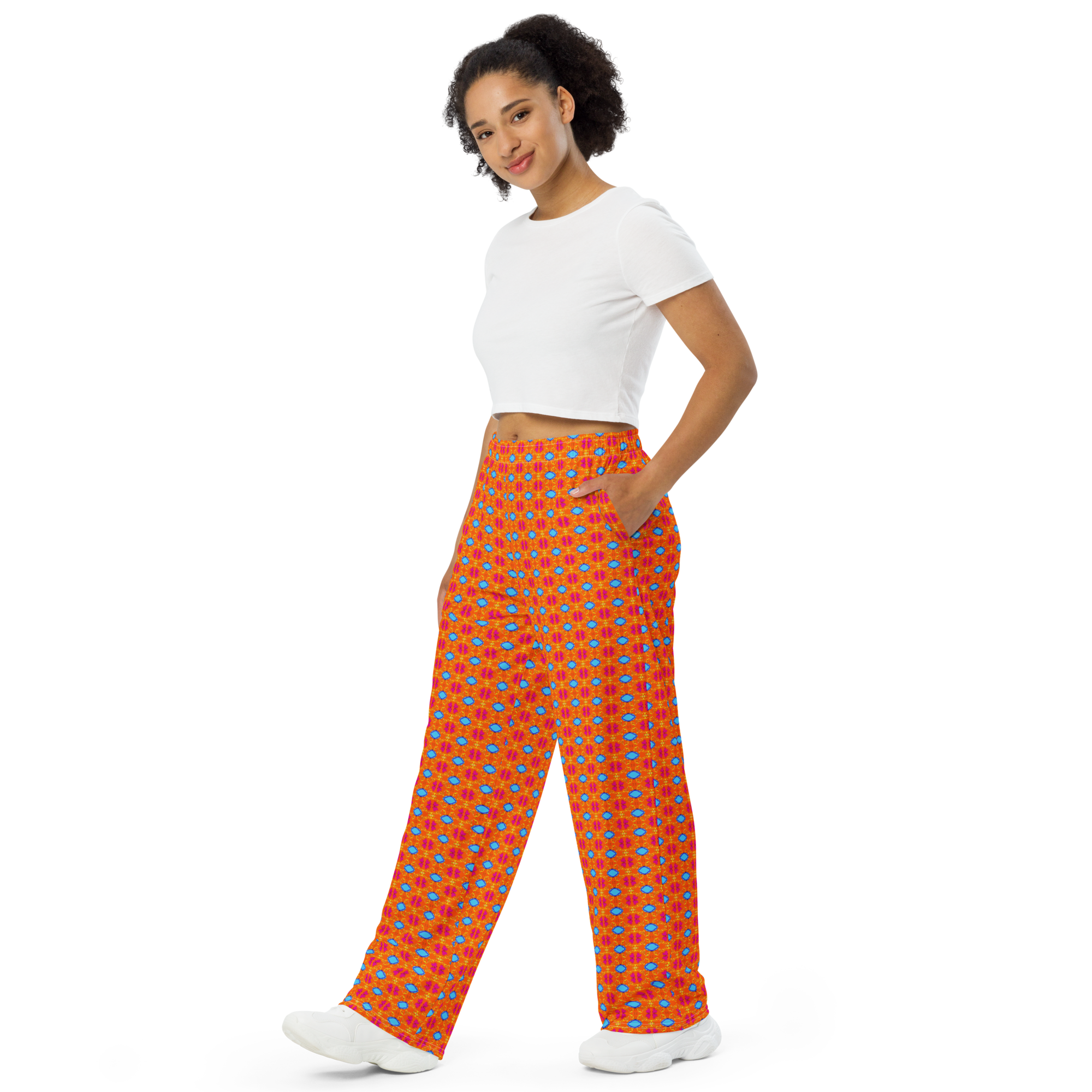 Te Amo unisex wide-leg pants