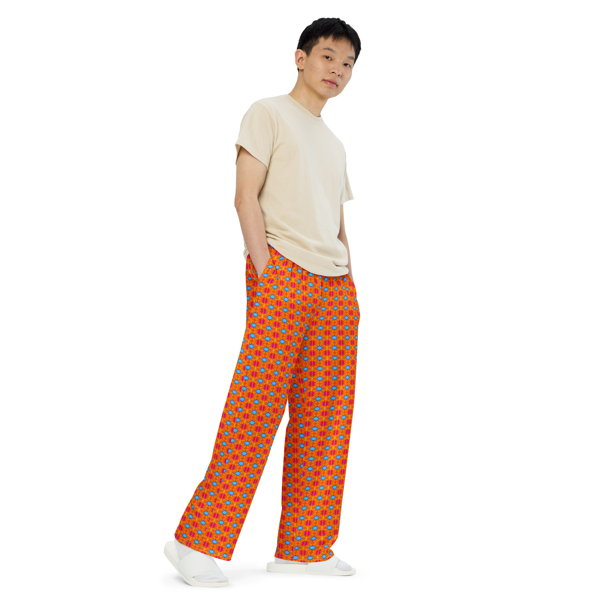 Te Amo unisex wide-leg pants