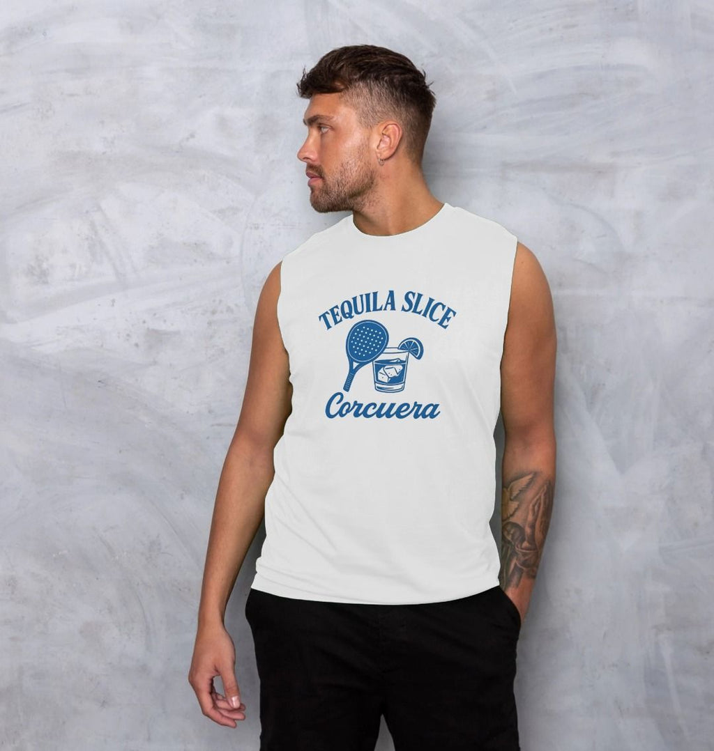 Apres Padel - Tequila Slice Men’s Sleeveless Padel Top