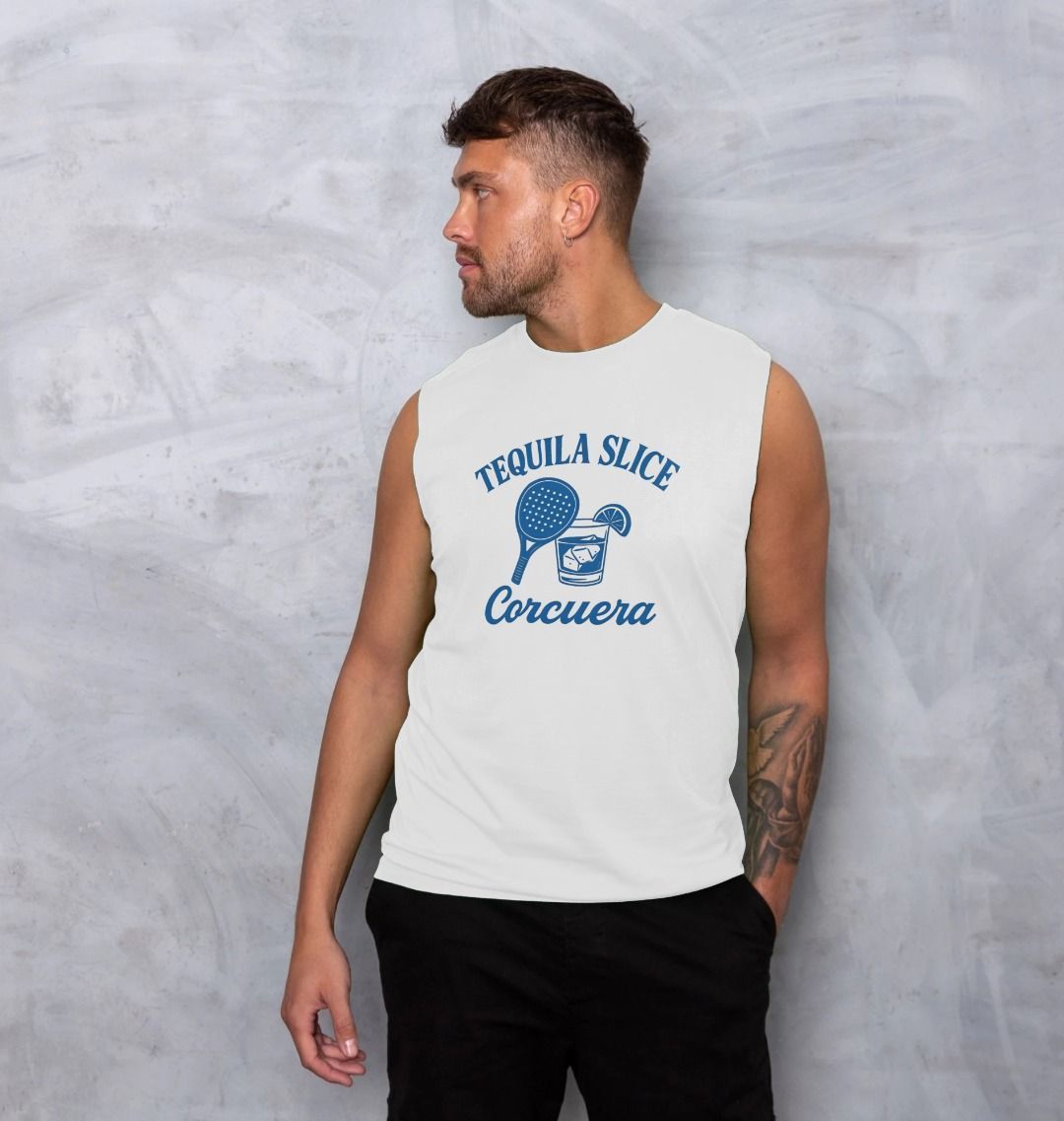Apres Padel - Tequila Slice Men’s Sleeveless Padel Top