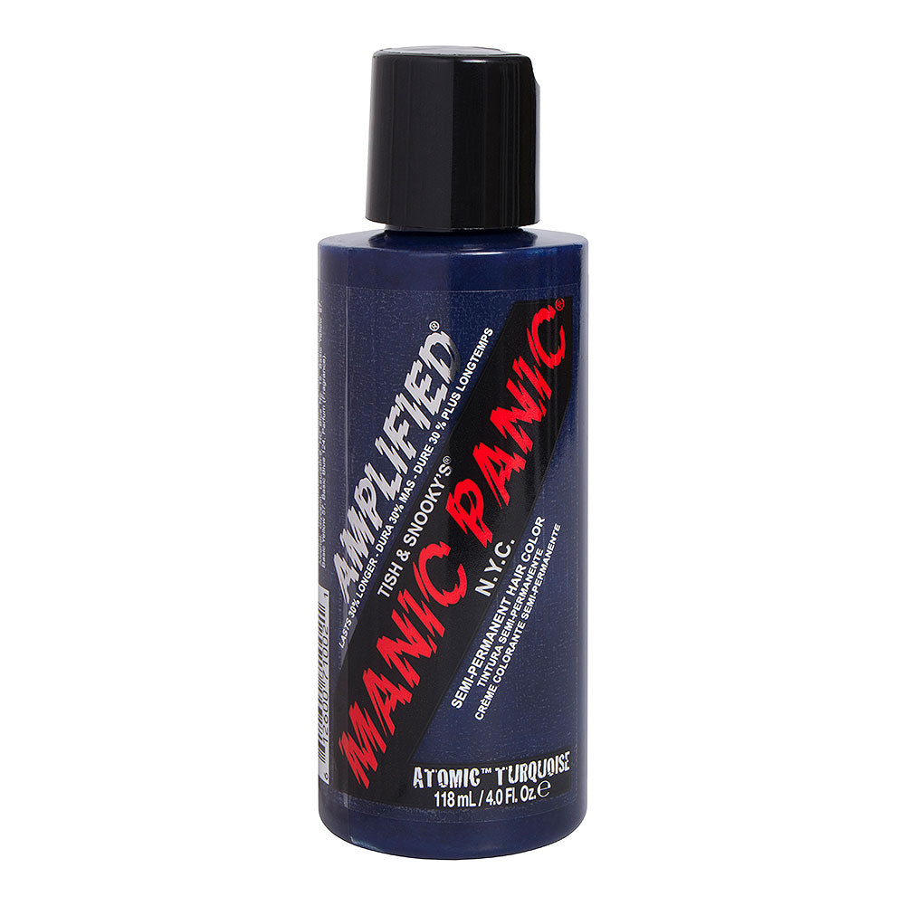 Manic Panic Amplified Atomic Turquoise Semi Permanent Hair Dye - 118ml