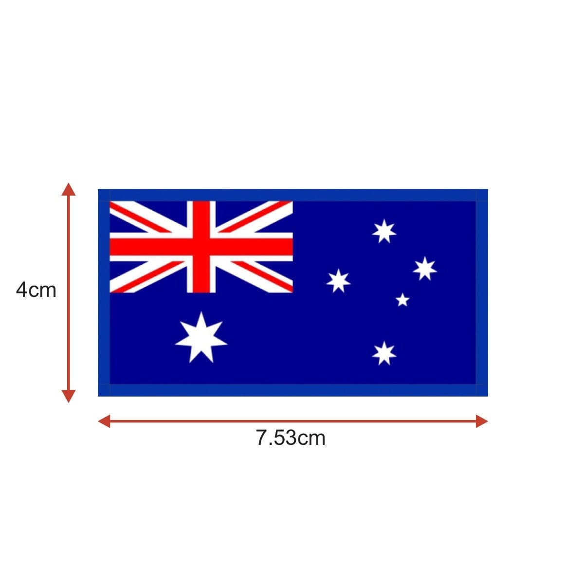 Country Flag Patches | Embroidered Hook and Loop by CERBERUS Strength