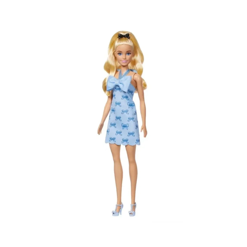 Barbie Fashionistas Doll 237 with Blue Bows Dress