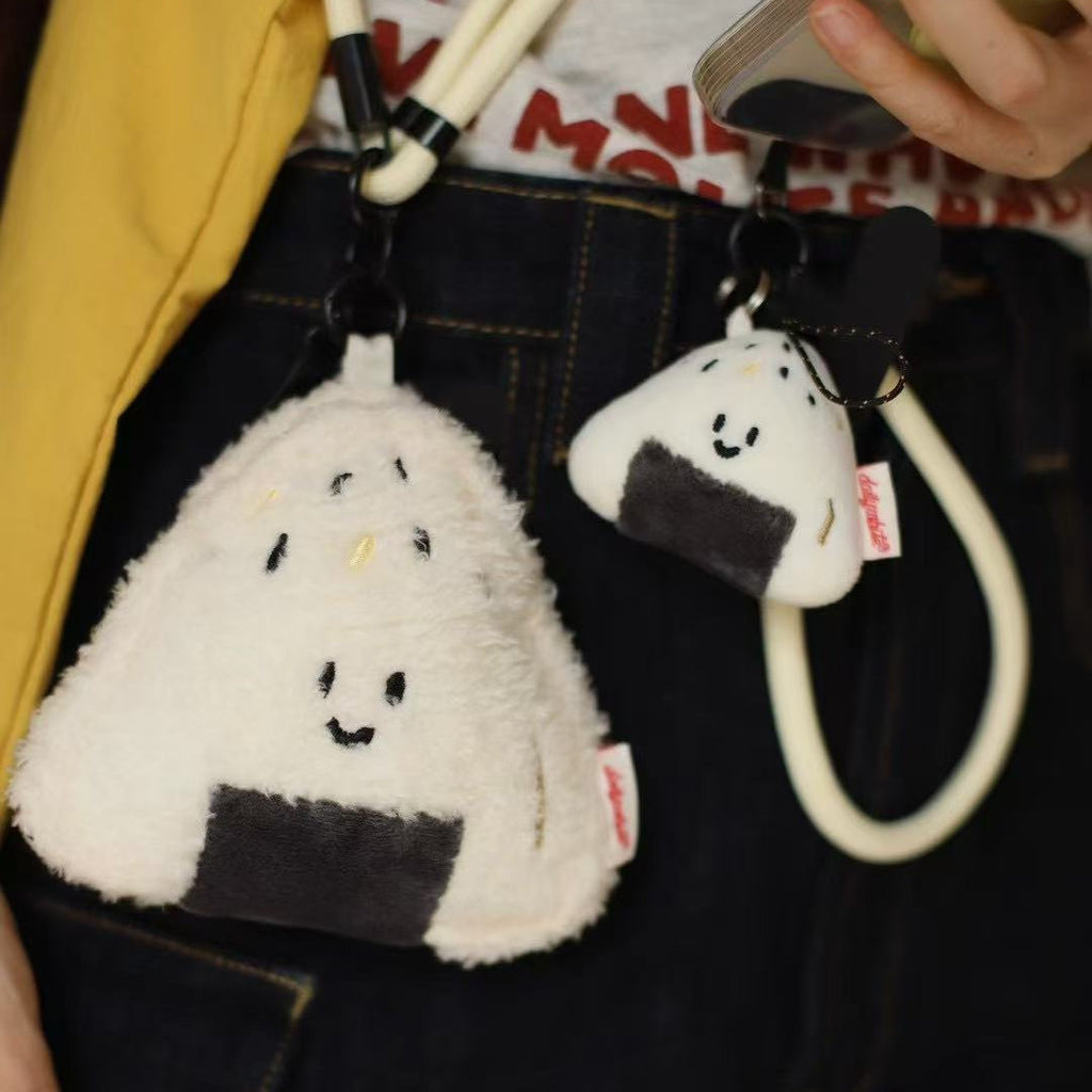LuLuFun Studio Plush Onigiri Mini Bag | Cute Kawaii Crossbody Purse