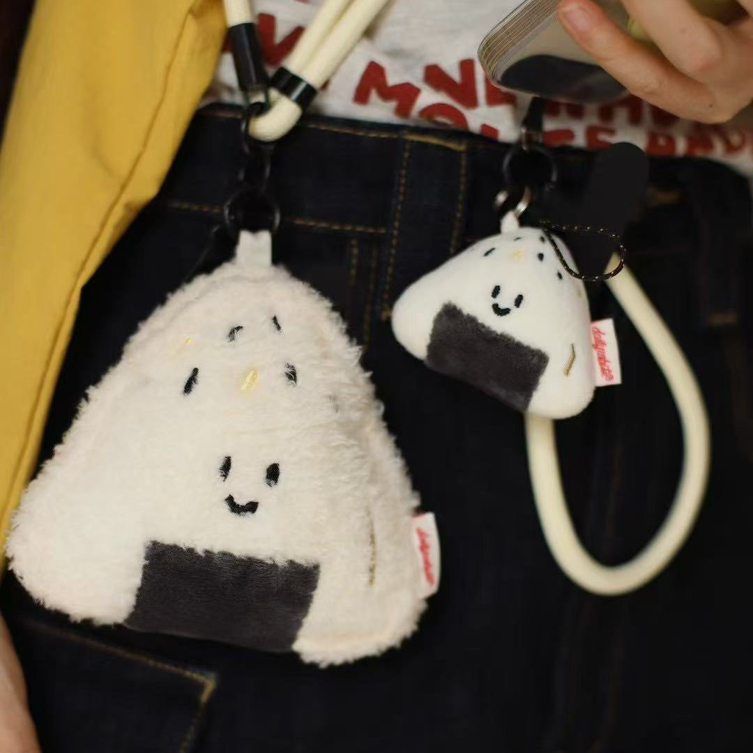 LuLuFun Studio Plush Onigiri Mini Bag | Cute Kawaii Crossbody Purse