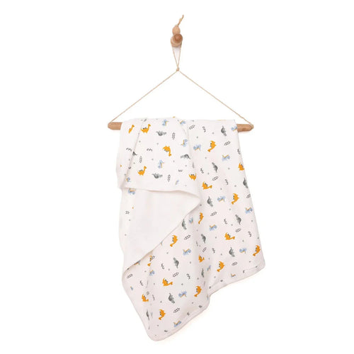Little Dreams Boy Blanket - White