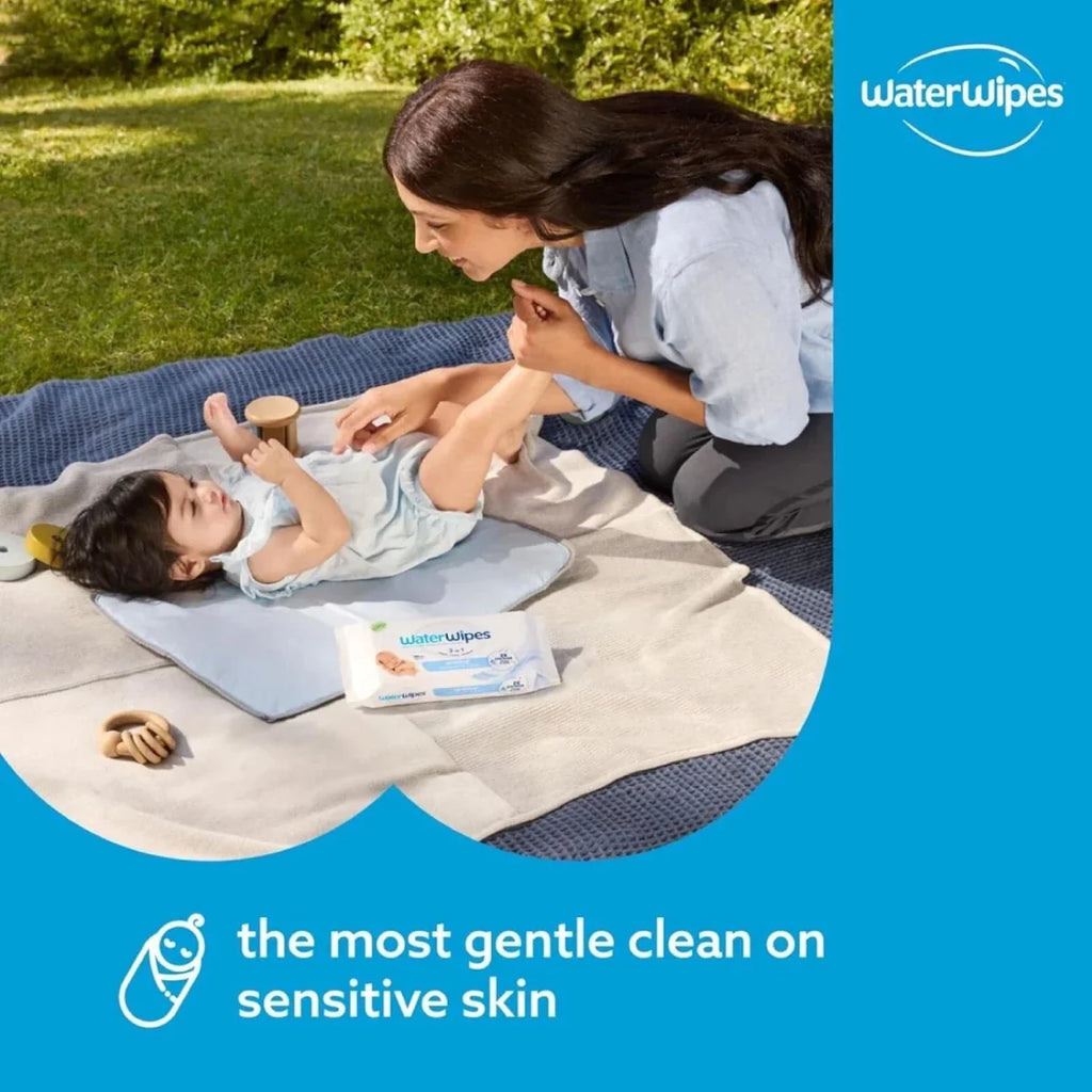 WaterWipes Sensitive Baby Wipes 12x60 pcs