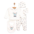 HelloBaby Newborn 5 pcs Starter Set - Ecru