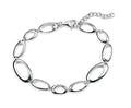 Sterling Silver Open Oval Link Bracelet – Gecko Jewellery Retail
