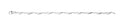 Gecko Jewellery Sterling Silver Twist Link Bracelet - 19cm Minimalist