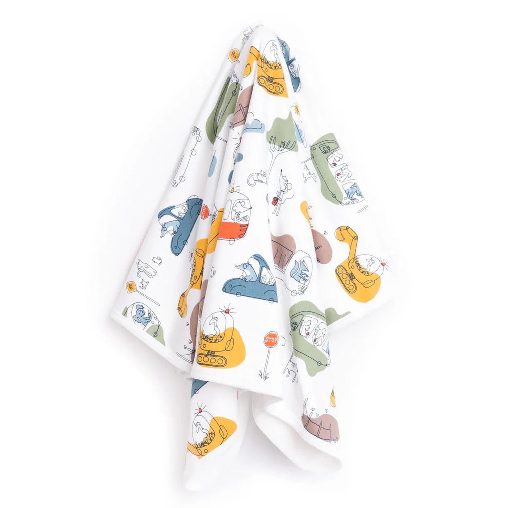 Little Dreams Boy Blanket - White