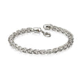 Gecko Jewellery Sterling Silver Heavyweight Spiga Link Chain Bracelet