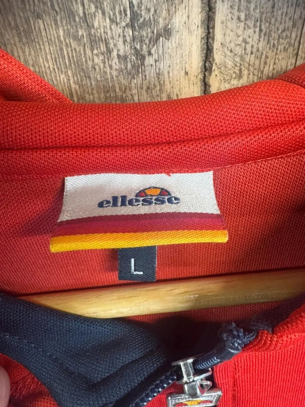 90s Vintage Ellesse Sleeveless Tracksuit Top Jumper Large #306