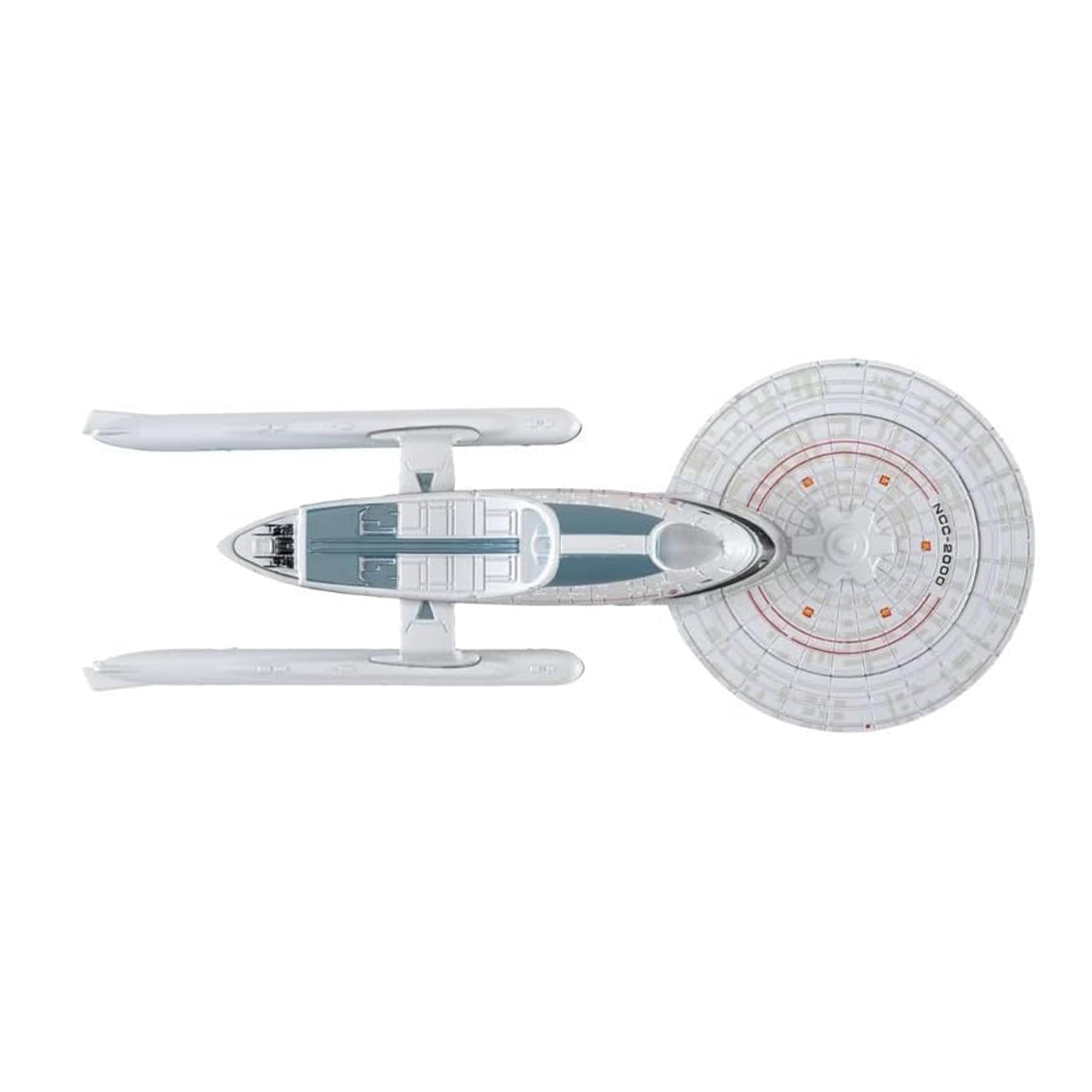 #08 U.S.S. Excelsior NCC-2000 (Excelsior class) Model Diecast Ship (Eaglemoss / Star Trek)