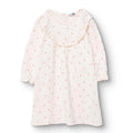 HelloBaby Winter Cherry Dress - Ecru Printed
