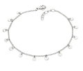 Gecko Jewellery Mini Disc Bracelet – Sterling Silver 18-20cm Chain