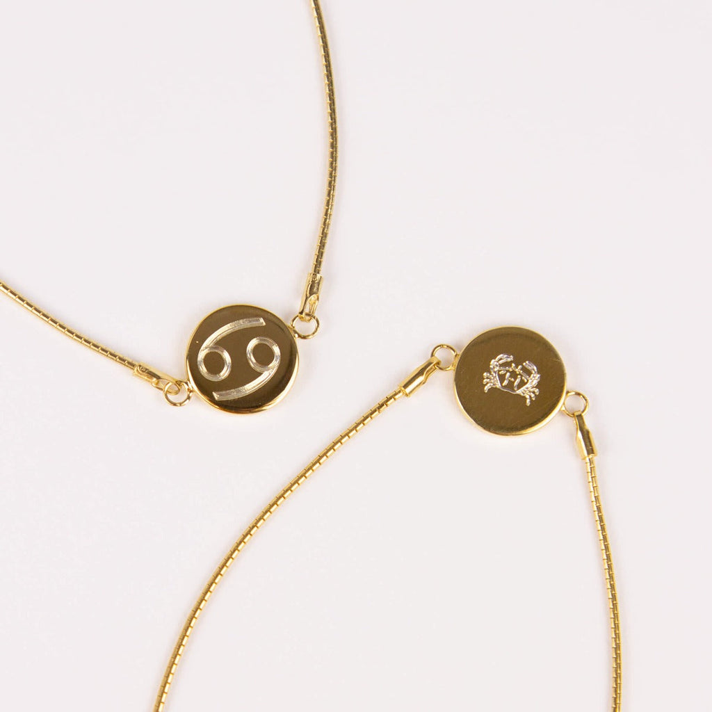 Gecko Jewellery Sterling Silver Disc Toggle Bracelet - Engravable Gift