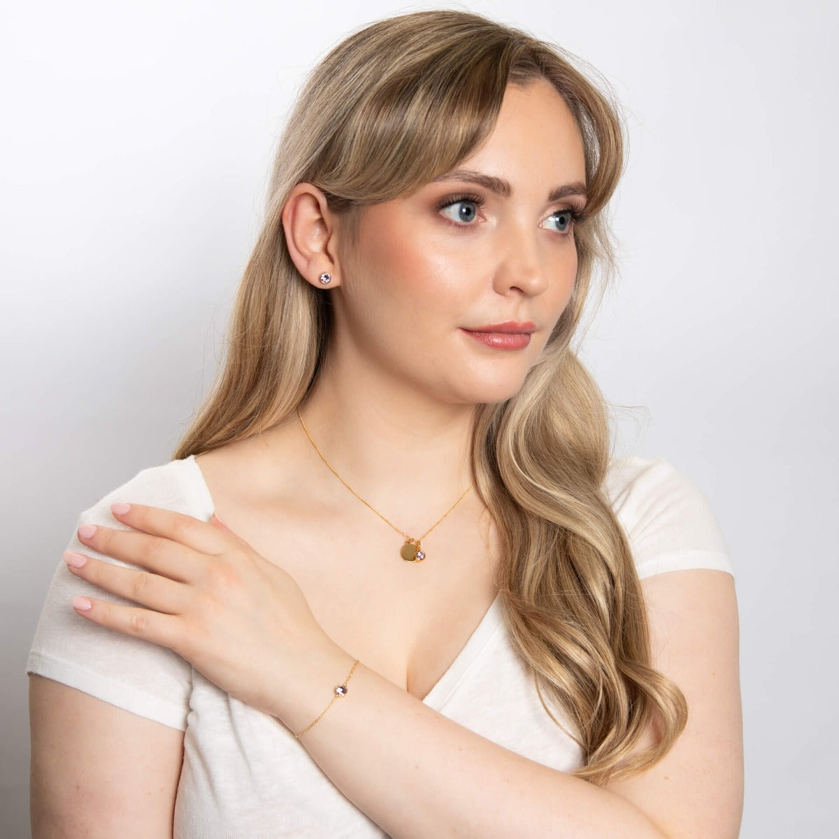Crystal Birthstone Earrings