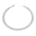Gecko Jewellery Recycled Sterling Silver Watch Strap Chain Bracelet