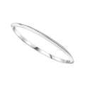 Gecko Jewellery Knife Edge Bangle – Recycled Sterling Silver Bracelet