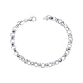 Gecko Jewellery Recycled Sterling Silver Belcher Chain Bracelet