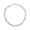Gecko Jewellery Organic Bead Stretch Bracelet | Recycled Sterling Silver