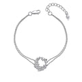 Laura Ashley Cathedine Floral Bracelet in Recycled Sterling Silver